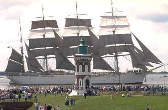 wind-jammer in Bremerhaven