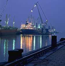 Bremen's harbour